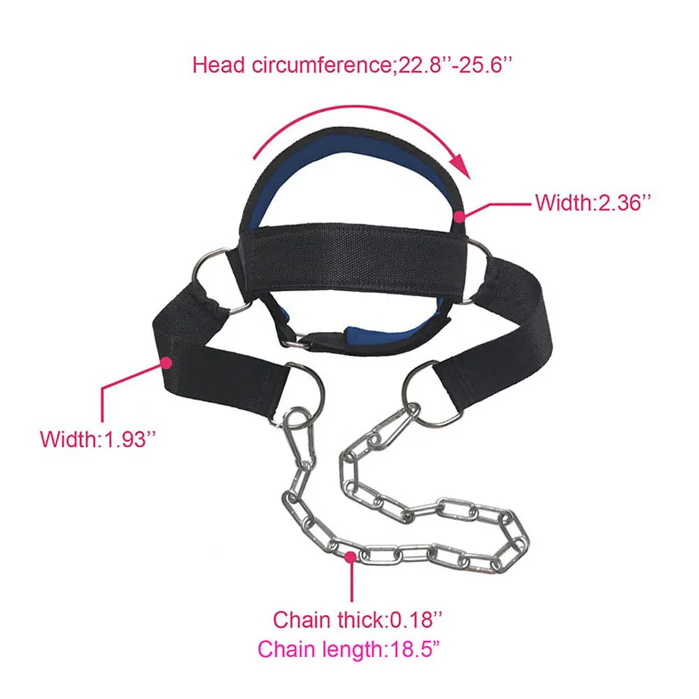 Adjustable Head & Neck Harness – Strength Training Weight-Bearing