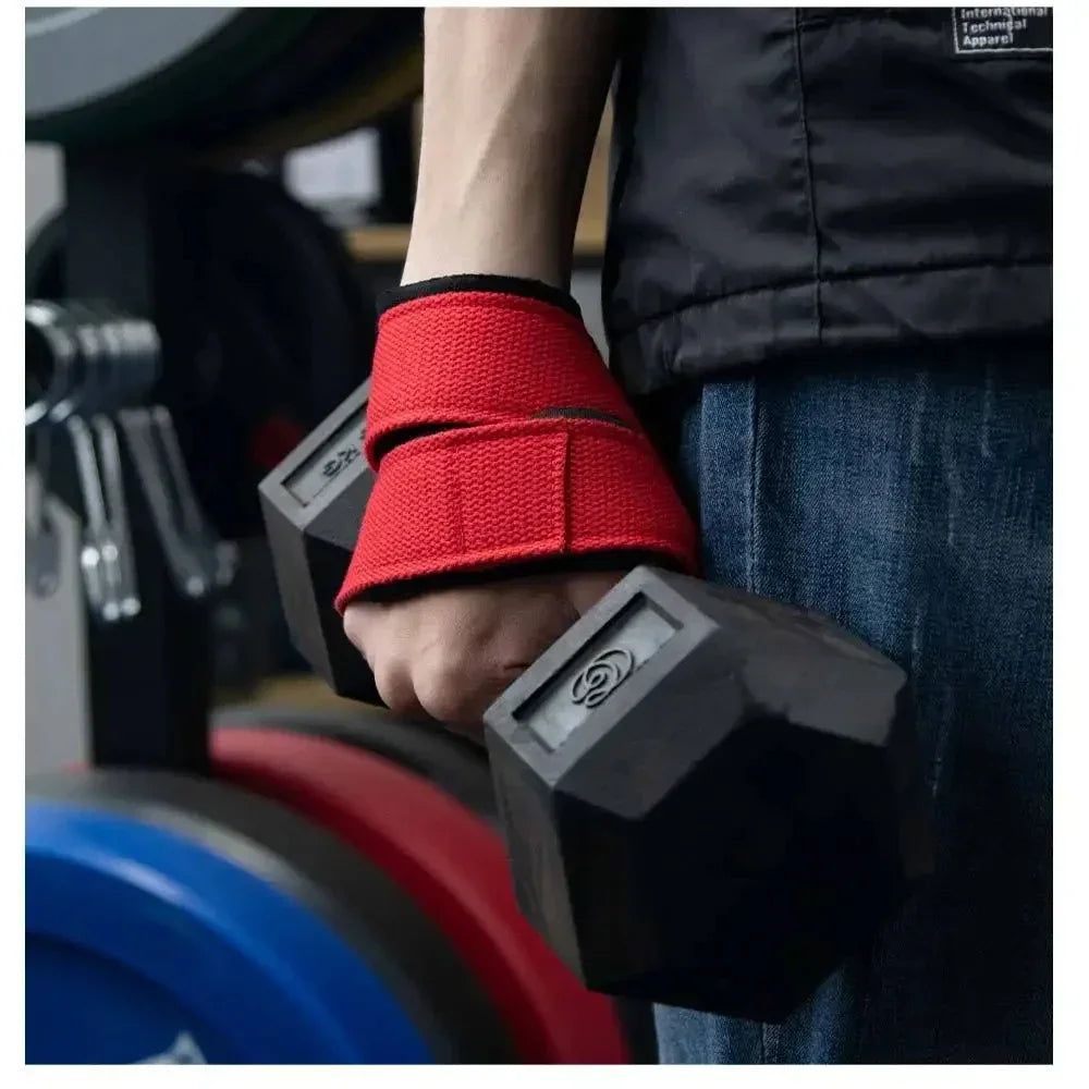 2PCS Padded Figure 8 Deadlift Wrist Straps