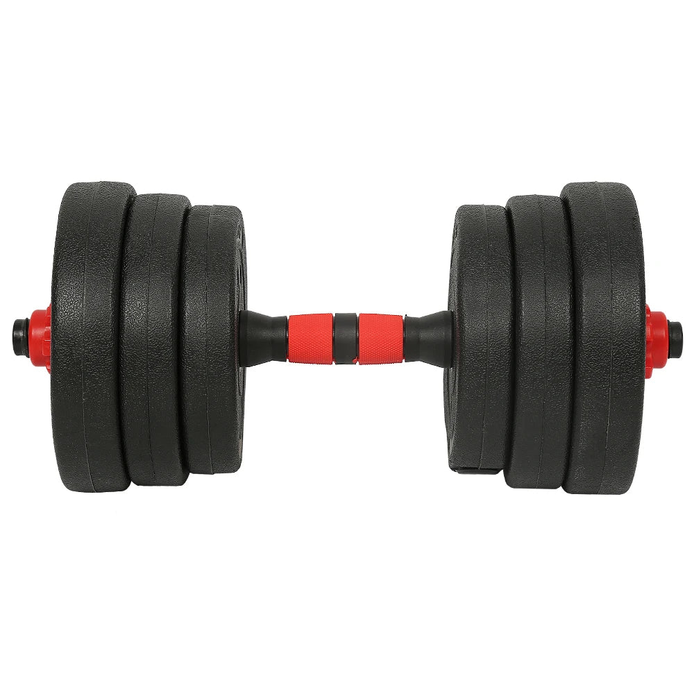 20kg Adjustable 2-in-1 Dumbbell & Barbell Set